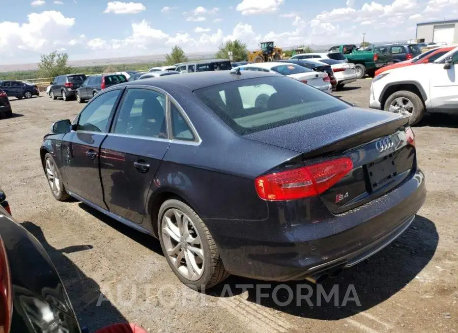 AUDI S4 PRESTIG 2015 vin WAUKGAFL4FA034860 from auto auction Copart