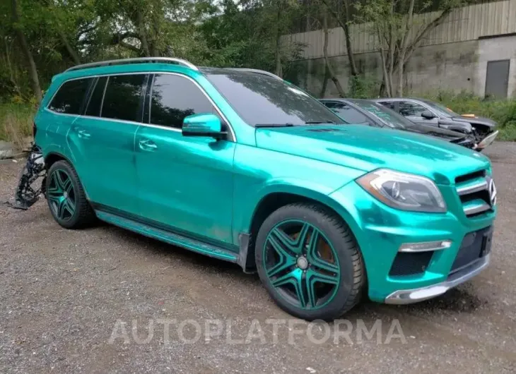 MERCEDES-BENZ GL 350 BLU 2015 vin 4JGDF2EE5FA468711 from auto auction Copart