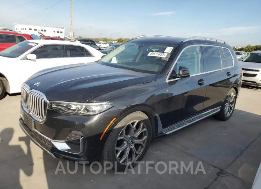 BMW X7 XDRIVE4 2021 vin 5UXCW2C00M9E86217 from auto auction Copart