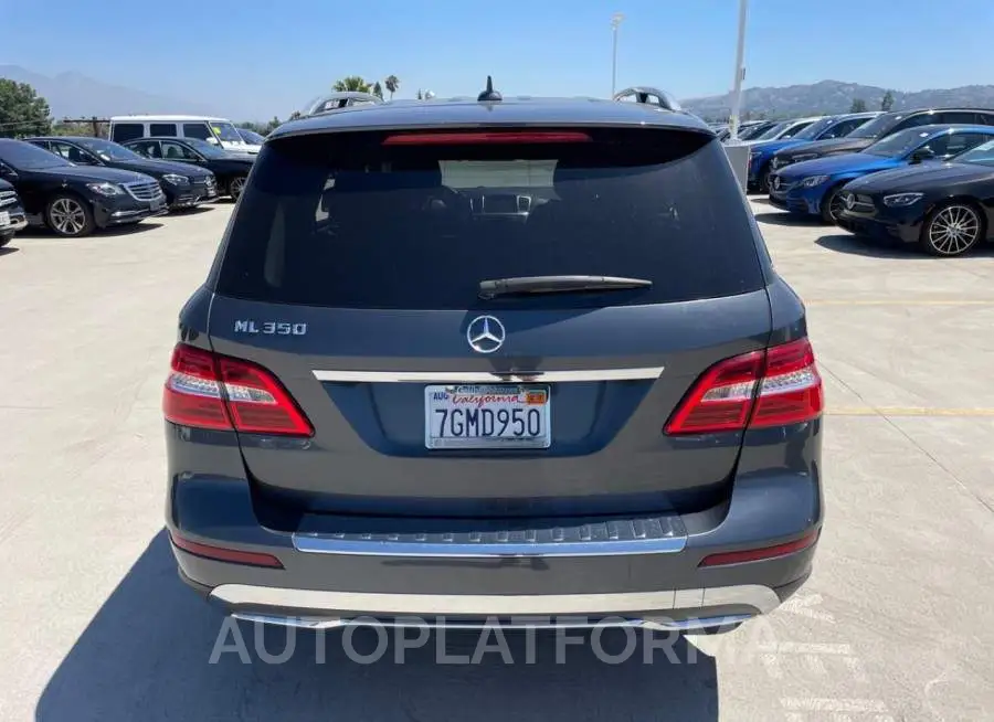 MERCEDES-BENZ ML 350 2015 vin 4JGDA5JBXFA443122 from auto auction Copart