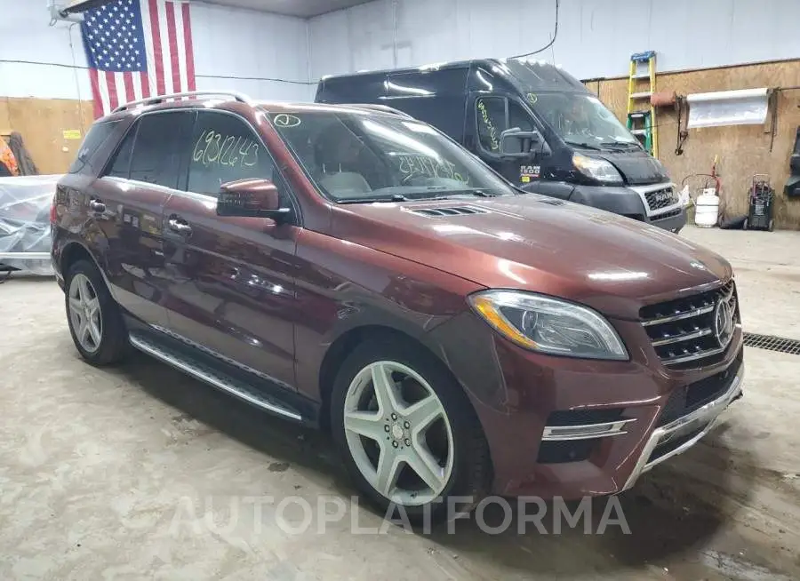 MERCEDES-BENZ ML 350 4MA 2015 vin 4JGDA5HB1FA513466 from auto auction Copart