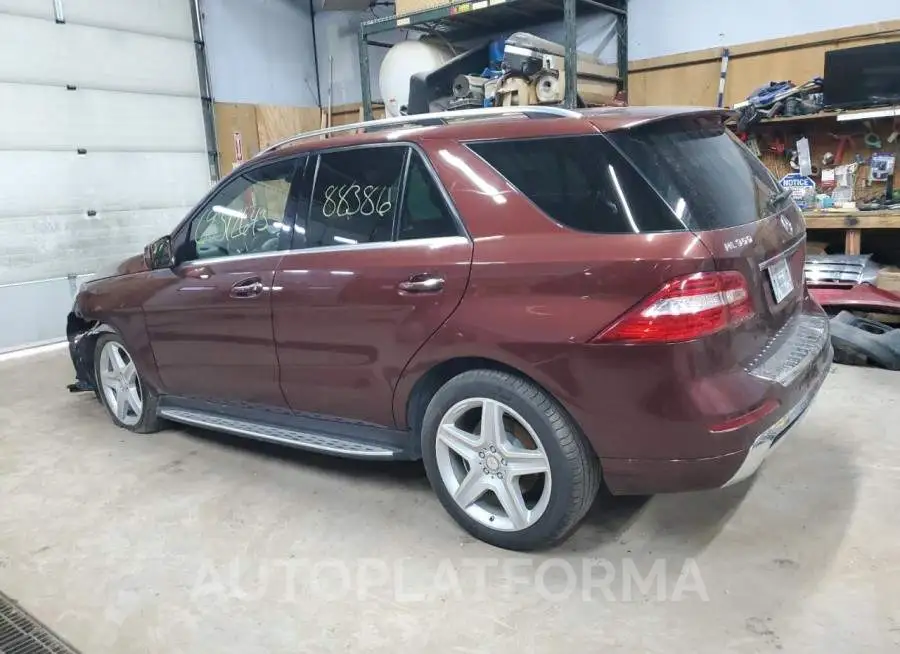 MERCEDES-BENZ ML 350 4MA 2015 vin 4JGDA5HB1FA513466 from auto auction Copart