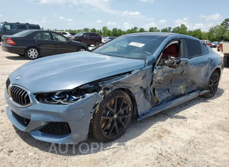 BMW M850XI 2022 vin WBAGV8C05NCH25299 from auto auction Copart