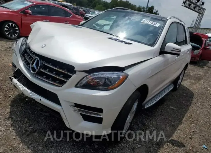 MERCEDES-BENZ ML 400 4MA 2015 vin 4JGDA5GB7FA536557 from auto auction Copart