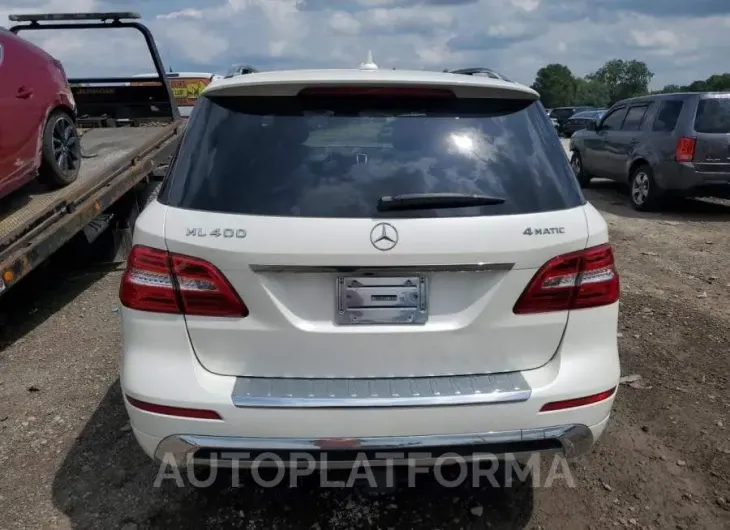 MERCEDES-BENZ ML 400 4MA 2015 vin 4JGDA5GB7FA536557 from auto auction Copart