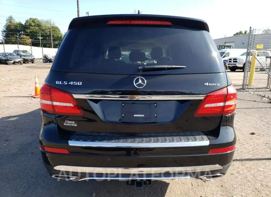 MERCEDES-BENZ GL 2017 vin 4JGDF6EE8HA838768 from auto auction Copart