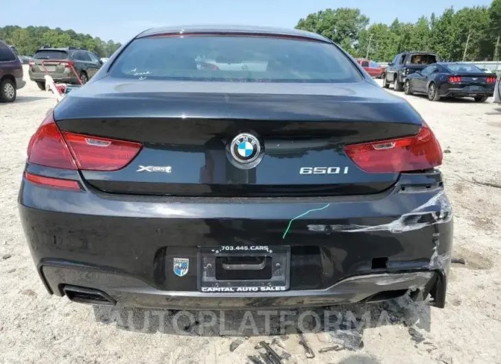 BMW 650 XI GRA 2016 vin WBA6D6C51GG387827 from auto auction Copart