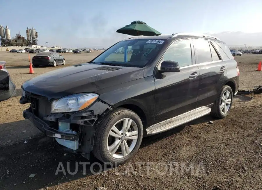 MERCEDES-BENZ ML 350 2015 vin 4JGDA5JB3FA552148 from auto auction Copart