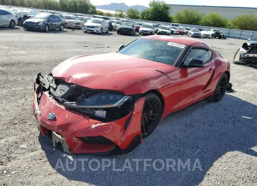 TOYOTA SUPRA BASE 2021 vin WZ1DB0C0XMW035589 from auto auction Copart