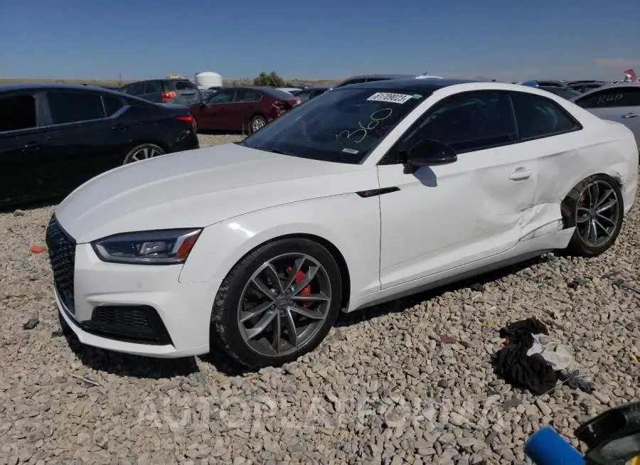 AUDI S5 PREMIUM 2018 vin WAUP4AF59JA003015 from auto auction Copart