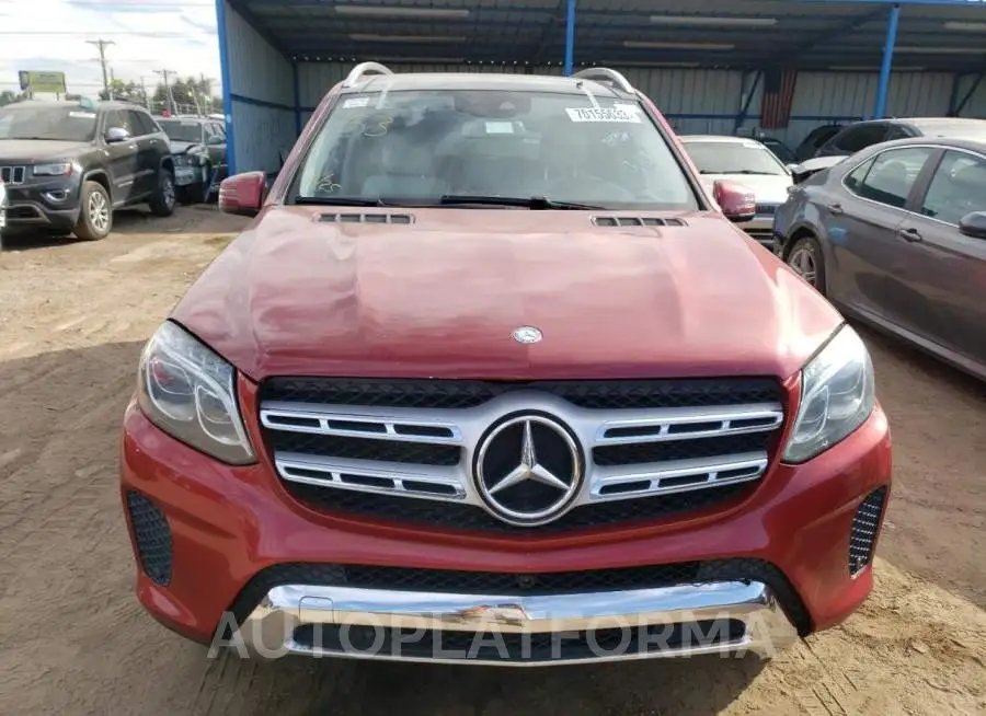 MERCEDES-BENZ GLS 450 4M 2017 vin 4JGDF6EE4HA763695 from auto auction Copart