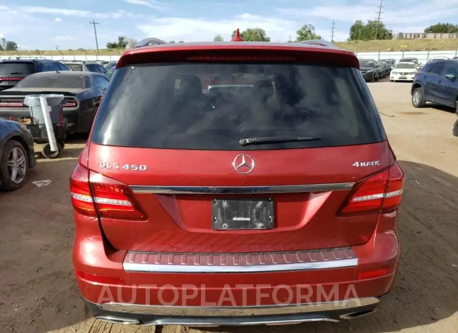 MERCEDES-BENZ GLS 450 4M 2017 vin 4JGDF6EE4HA763695 from auto auction Copart