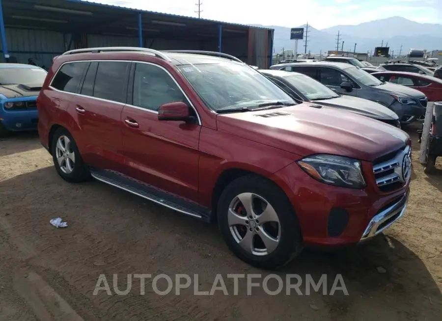 MERCEDES-BENZ GLS 450 4M 2017 vin 4JGDF6EE4HA763695 from auto auction Copart