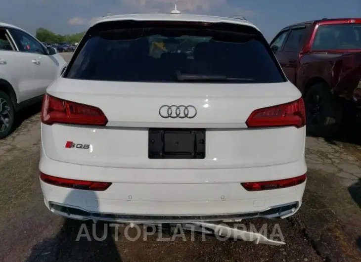 AUDI SQ5 PREMIU 2018 vin WA1A4AFY6J2245333 from auto auction Copart