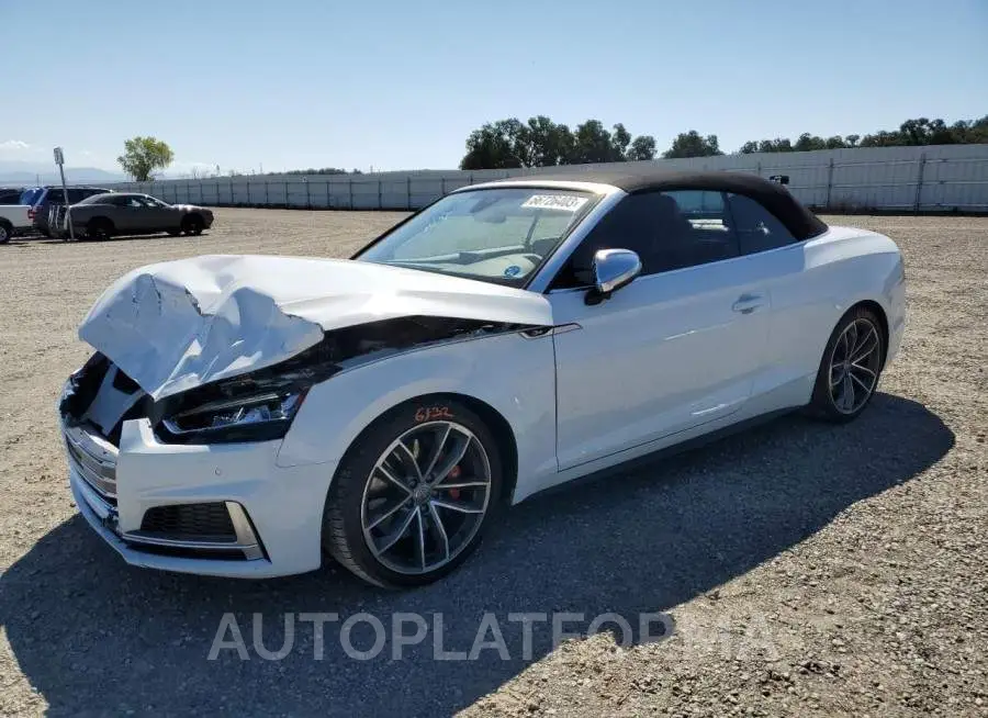 AUDI S5 PREMIUM 2018 vin WAUY4GF57JN012912 from auto auction Copart