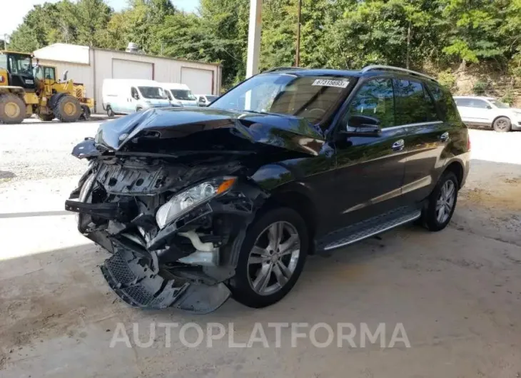 MERCEDES-BENZ ML 350 2015 vin 4JGDA5JB1FA524056 from auto auction Copart