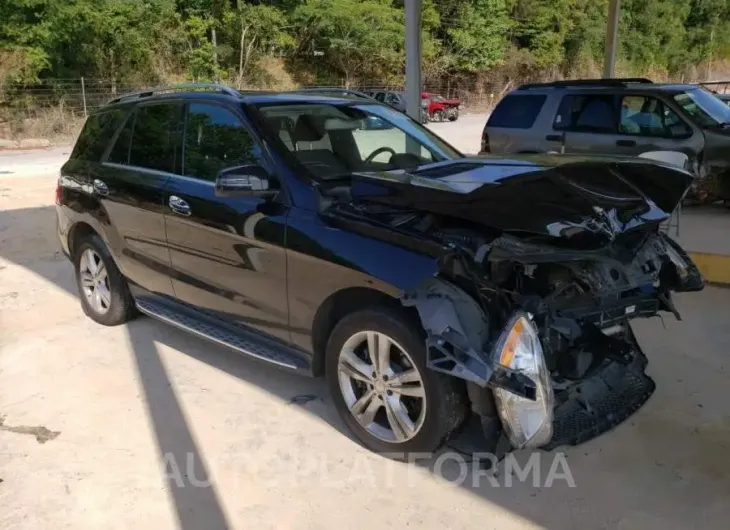 MERCEDES-BENZ ML 350 2015 vin 4JGDA5JB1FA524056 from auto auction Copart