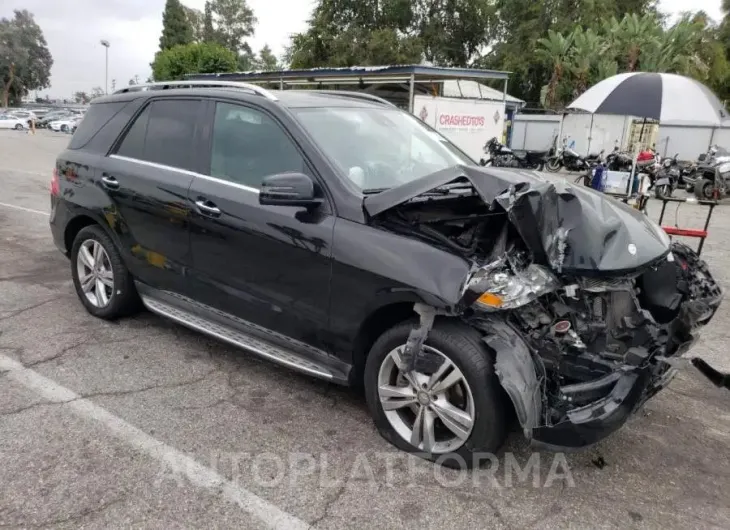 MERCEDES-BENZ ML 350 2015 vin 4JGDA5JB1FA569594 from auto auction Copart