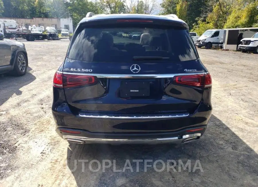 MERCEDES-BENZ GLS 580 4M 2021 vin 4JGFF8GE8MA546579 from auto auction Copart