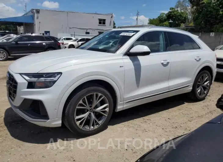 AUDI Q8 PREMIUM 2021 vin WA1EVAF10MD037524 from auto auction Copart