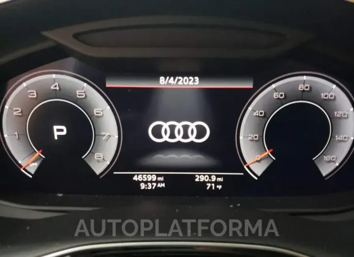 AUDI Q8 PRESTIG 2019 vin WA1FVAF10KD012236 from auto auction Copart