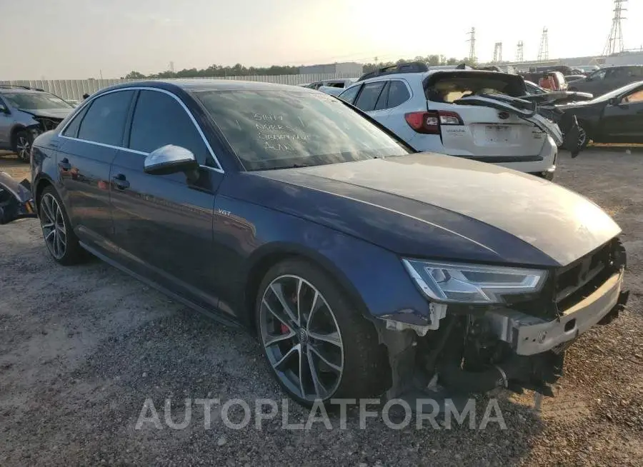 AUDI S4 PRESTIG 2018 vin WAUC4AF48JA003934 from auto auction Copart