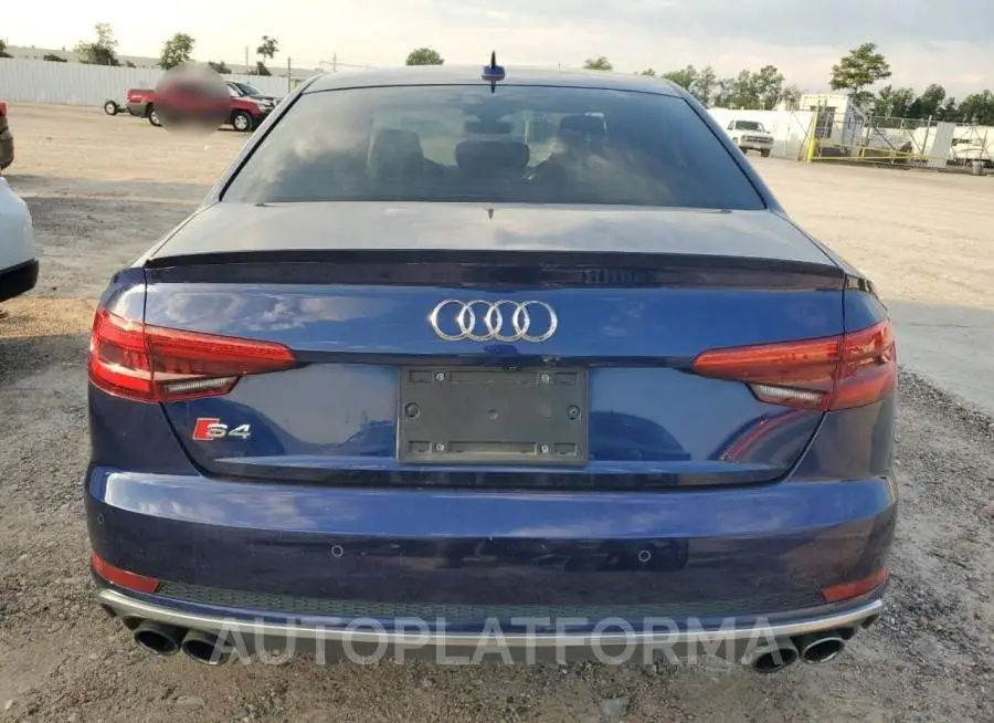 AUDI S4 PRESTIG 2018 vin WAUC4AF48JA003934 from auto auction Copart