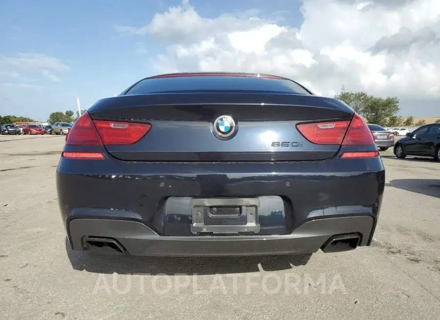 BMW 650 I GRAN 2016 vin WBA6D4C51GD977421 from auto auction Copart