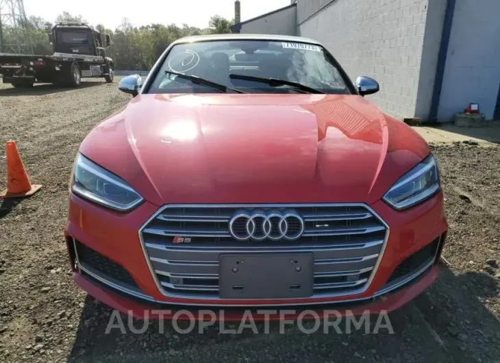 AUDI S5 PREMIUM 2018 vin WAUY4GF58JN000798 from auto auction Copart