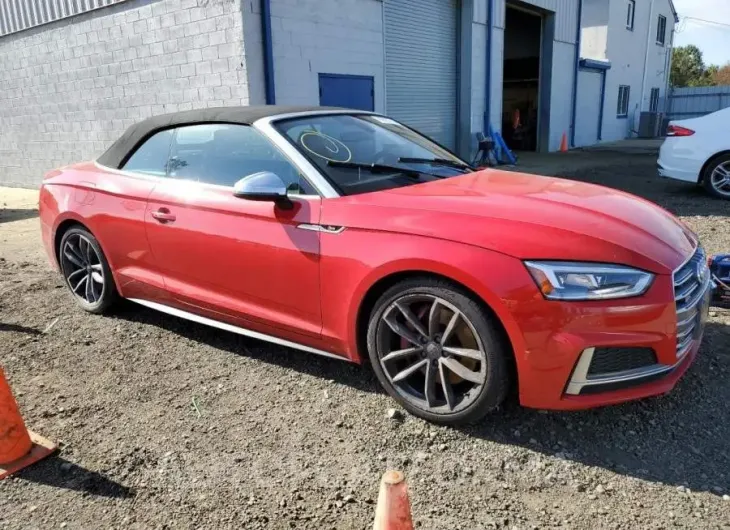 AUDI S5 PREMIUM 2018 vin WAUY4GF58JN000798 from auto auction Copart