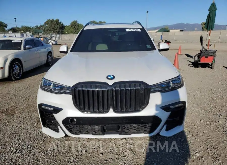 BMW X7 M50I 2020 vin 5UXCX6C03LLE35512 from auto auction Copart