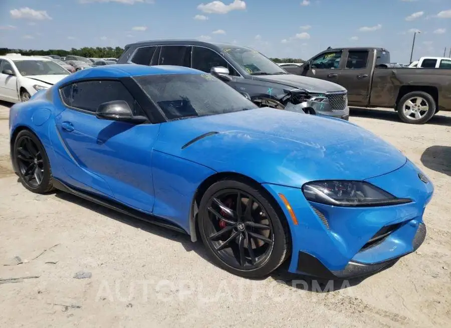 TOYOTA SUPRA BASE 2021 vin WZ1DB0C0XMW036922 from auto auction Copart