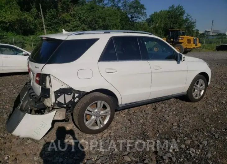 MERCEDES-BENZ ML350 2015 vin 4JGDA5HB7FA593856 from auto auction Copart