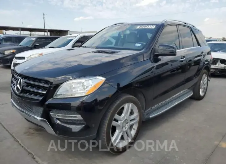 MERCEDES-BENZ ML 350 2015 vin 4JGDA5JB2FA570771 from auto auction Copart