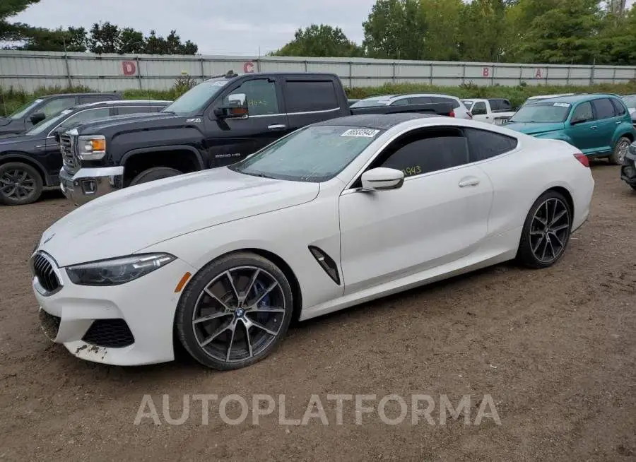 BMW M850XI 2019 vin WBABC4C51KBJ35815 from auto auction Copart