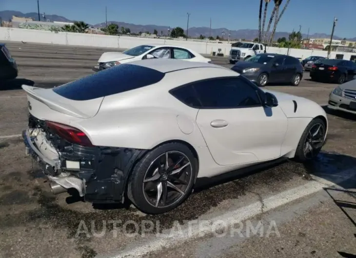 TOYOTA SUPRA BASE 2021 vin WZ1DB0C01MW039790 from auto auction Copart