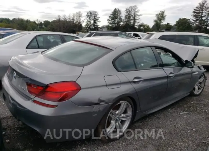 BMW 640 XI GRA 2015 vin WBA6B8C5XFD453678 from auto auction Copart