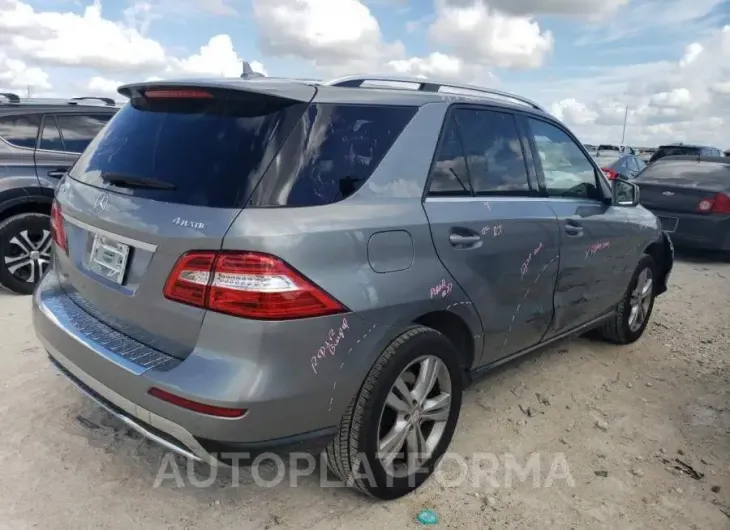 MERCEDES-BENZ ML 350 4MA 2015 vin 4JGDA5HBXFA444874 from auto auction Copart