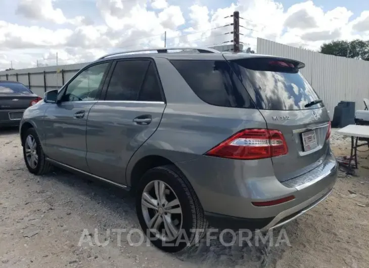 MERCEDES-BENZ ML 350 4MA 2015 vin 4JGDA5HBXFA444874 from auto auction Copart