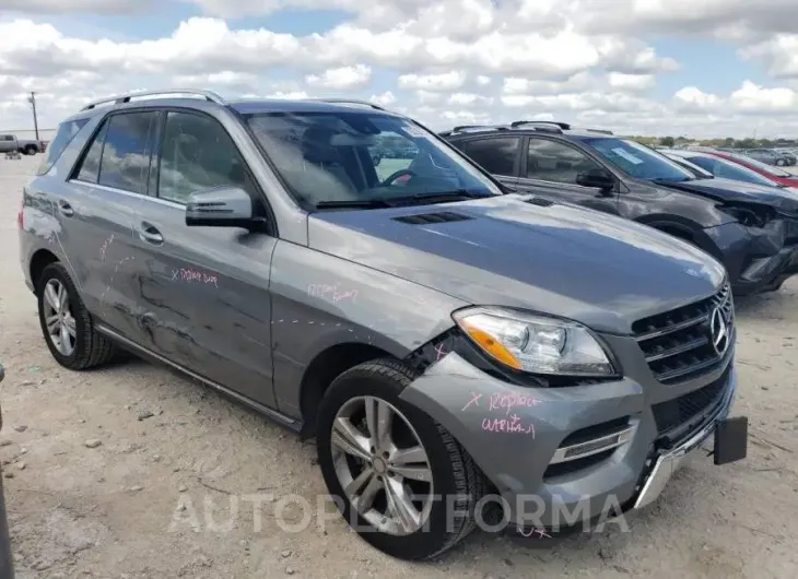 MERCEDES-BENZ ML 350 4MA 2015 vin 4JGDA5HBXFA444874 from auto auction Copart