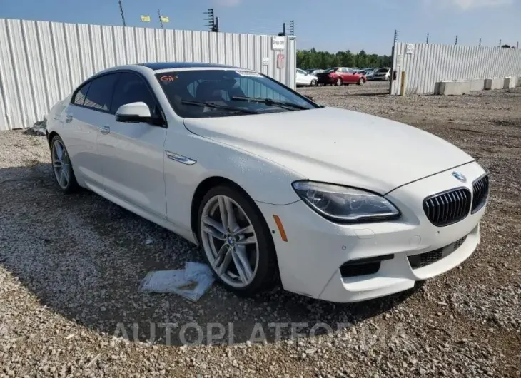 BMW 650 I GRAN 2017 vin WBA6D4C54HD977706 from auto auction Copart