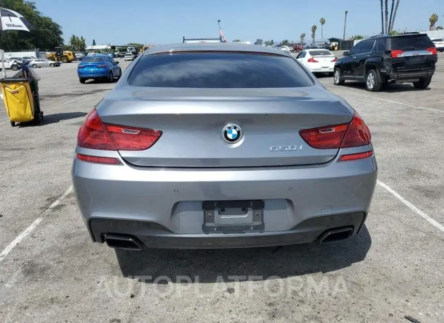 BMW 650 I GRAN 2016 vin WBA6D4C58GD977125 from auto auction Copart