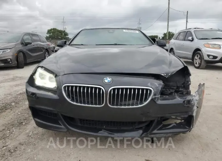 BMW 640 I GRAN 2015 vin WBA6A0C55FGB53634 from auto auction Copart