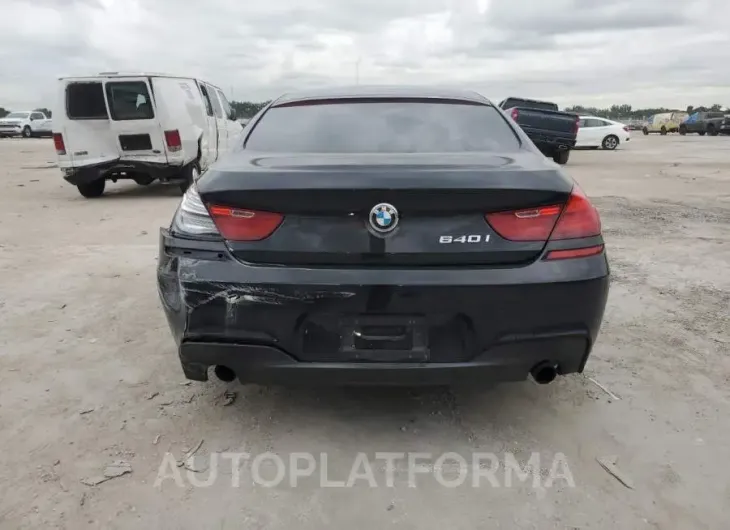 BMW 640 I GRAN 2015 vin WBA6A0C55FGB53634 from auto auction Copart