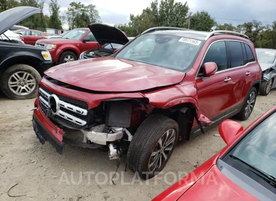 MERCEDES-BENZ GLB 250 4M 2020 vin W1N4M4HB9LW035570 from auto auction Copart