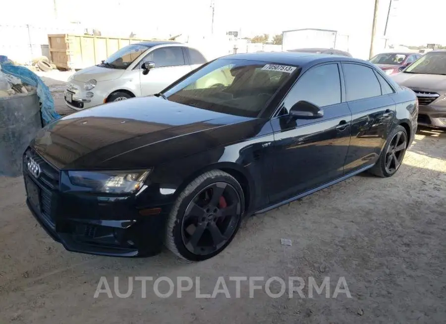 AUDI S4 PRESTIG 2018 vin WAUC4BF43JA024695 from auto auction Copart