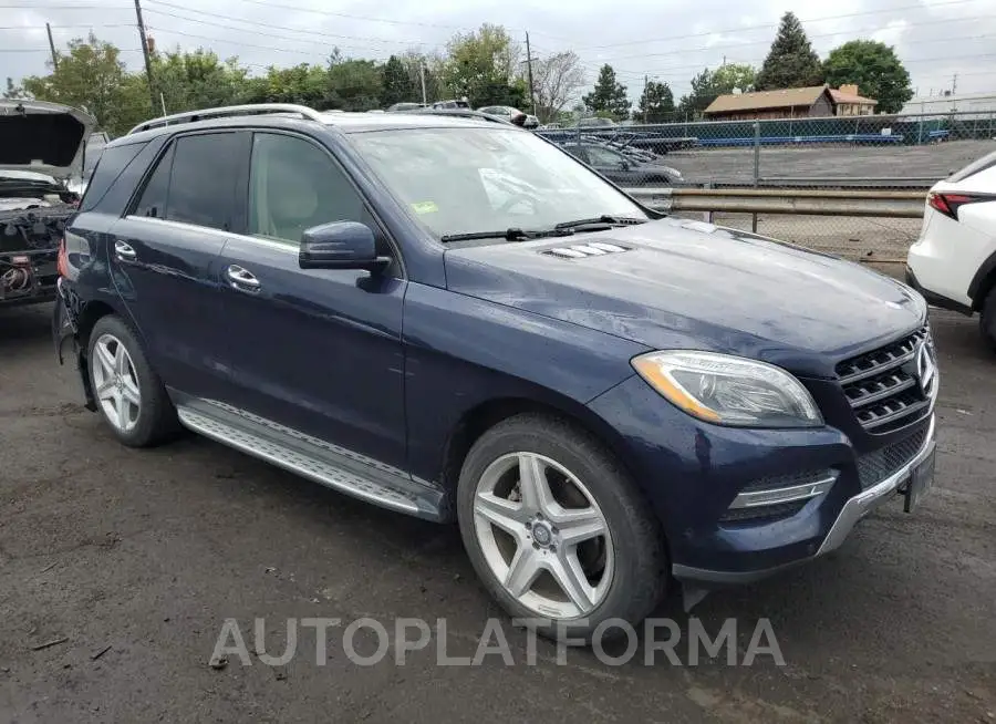 MERCEDES-BENZ ML 250 BLU 2015 vin 4JGDA0EB4FA536733 from auto auction Copart