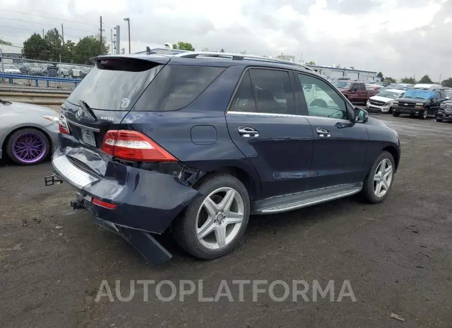 MERCEDES-BENZ ML 250 BLU 2015 vin 4JGDA0EB4FA536733 from auto auction Copart