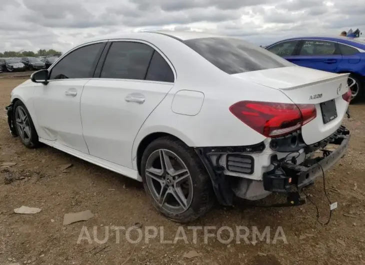 MERCEDES-BENZ A 220 4MAT 2019 vin WDD3G4FBXKW019914 from auto auction Copart