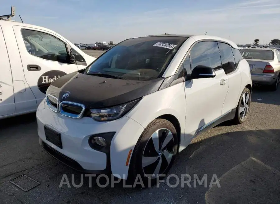 BMW I3 REX 2015 vin WBY1Z4C58FV502841 from auto auction Copart